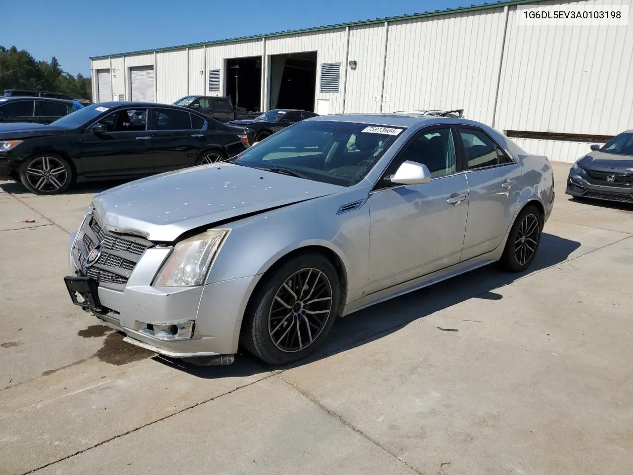 2010 Cadillac Cts Performance Collection VIN: 1G6DL5EV3A0103198 Lot: 75913604