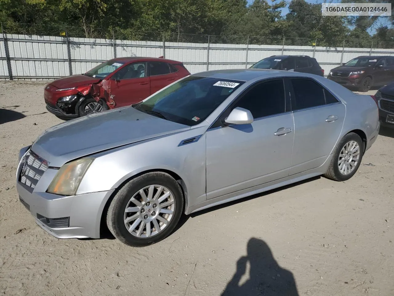 2010 Cadillac Cts VIN: 1G6DA5EG0A0124646 Lot: 76060544