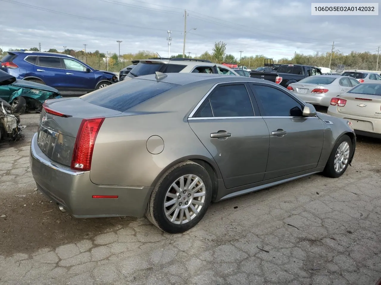 2010 Cadillac Cts Luxury Collection VIN: 1G6DG5EG2A0142032 Lot: 76085184