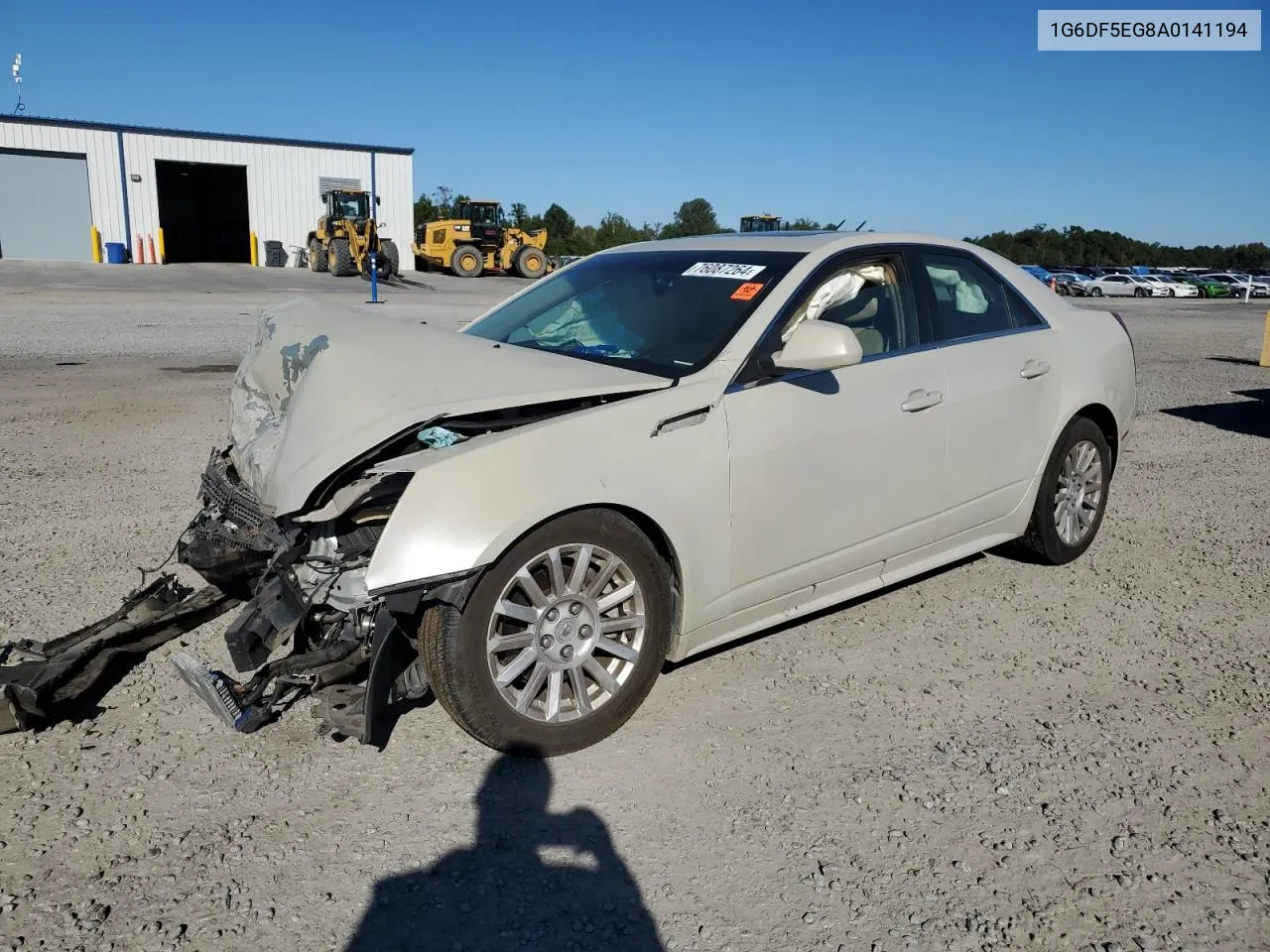 2010 Cadillac Cts Luxury Collection VIN: 1G6DF5EG8A0141194 Lot: 76087264