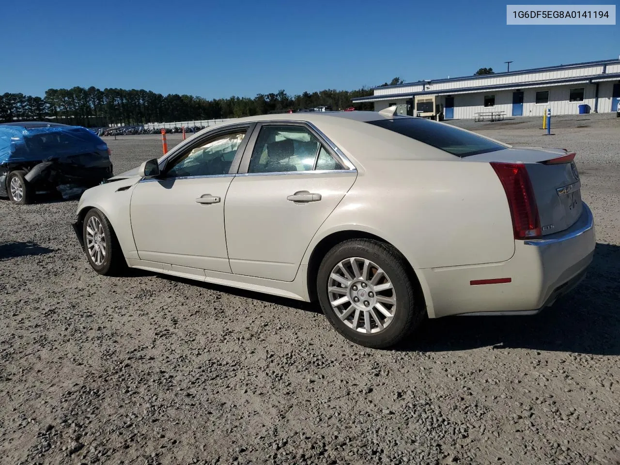 2010 Cadillac Cts Luxury Collection VIN: 1G6DF5EG8A0141194 Lot: 76087264