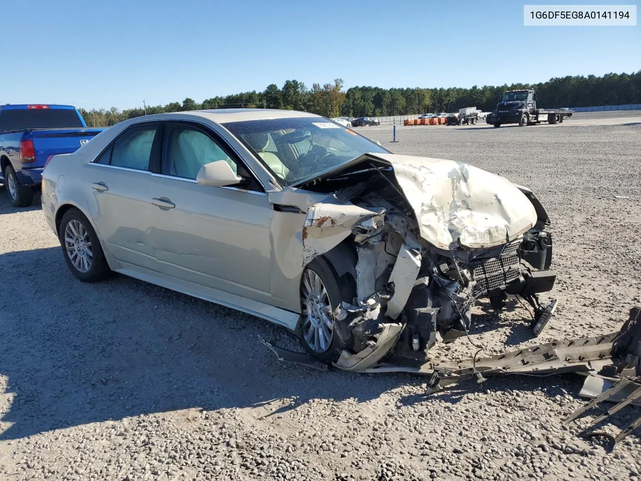 2010 Cadillac Cts Luxury Collection VIN: 1G6DF5EG8A0141194 Lot: 76087264