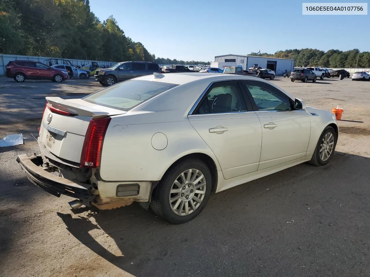 2010 Cadillac Cts Luxury Collection VIN: 1G6DE5EG4A0107756 Lot: 77246184