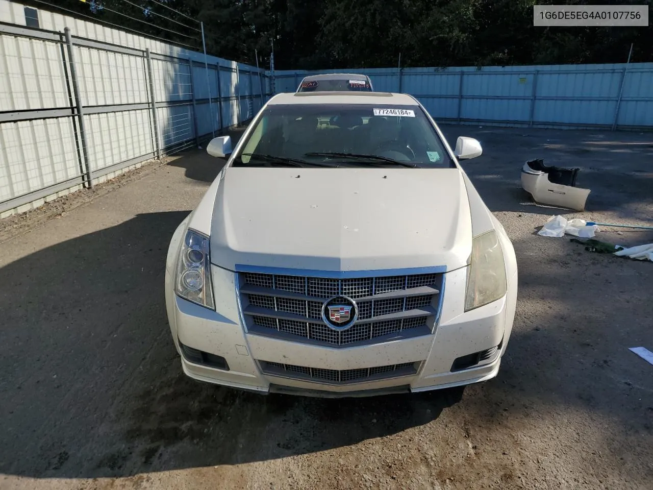 2010 Cadillac Cts Luxury Collection VIN: 1G6DE5EG4A0107756 Lot: 77246184