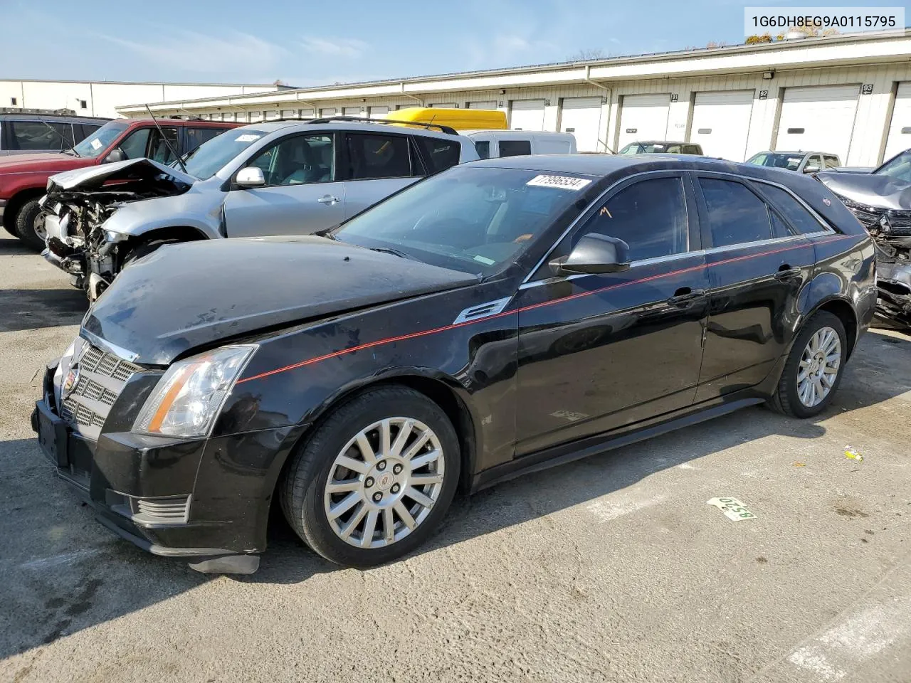 2010 Cadillac Cts Luxury Collection VIN: 1G6DH8EG9A0115795 Lot: 77996534