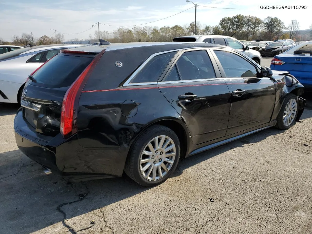 2010 Cadillac Cts Luxury Collection VIN: 1G6DH8EG9A0115795 Lot: 77996534