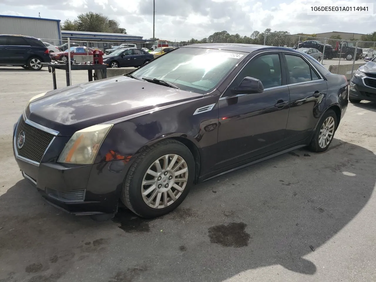 2010 Cadillac Cts Luxury Collection VIN: 1G6DE5EG1A0114941 Lot: 78549524