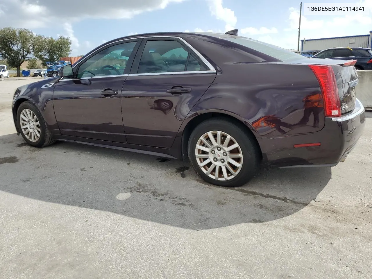 2010 Cadillac Cts Luxury Collection VIN: 1G6DE5EG1A0114941 Lot: 78549524