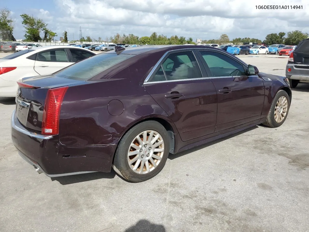 2010 Cadillac Cts Luxury Collection VIN: 1G6DE5EG1A0114941 Lot: 78549524