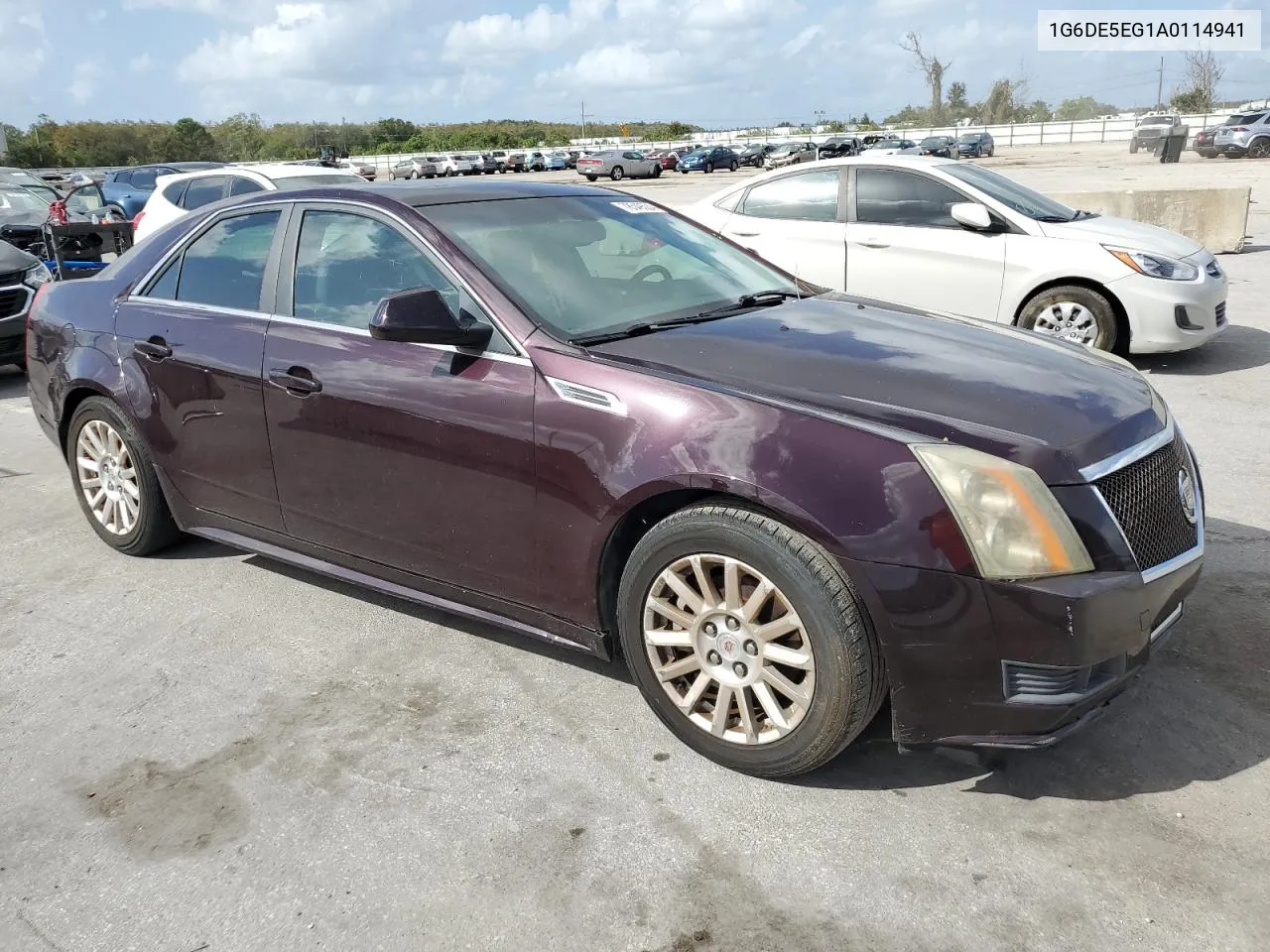 2010 Cadillac Cts Luxury Collection VIN: 1G6DE5EG1A0114941 Lot: 78549524