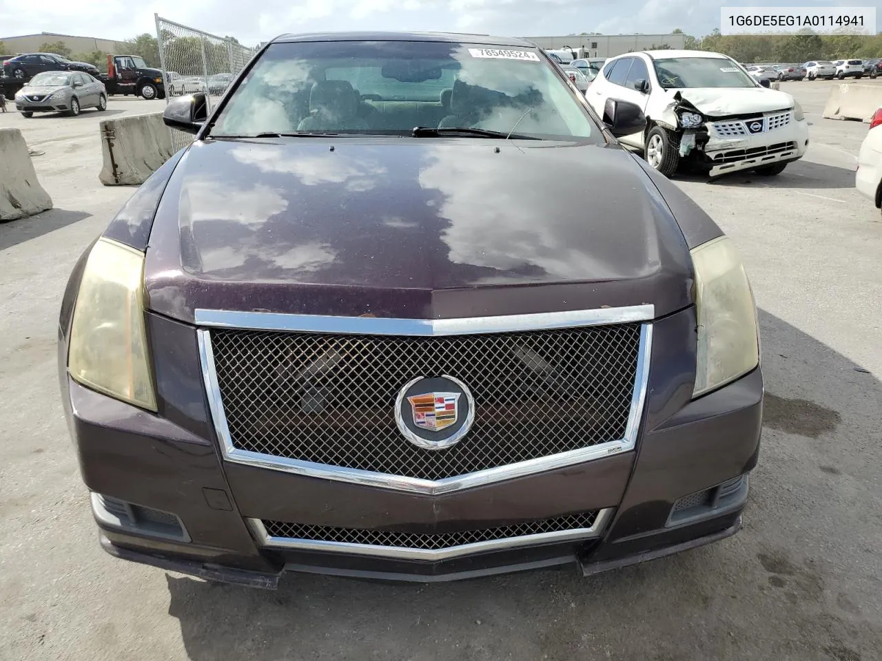 2010 Cadillac Cts Luxury Collection VIN: 1G6DE5EG1A0114941 Lot: 78549524