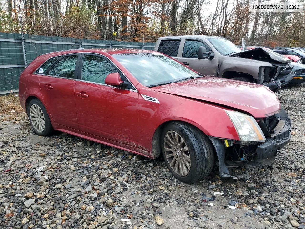 2010 Cadillac Cts Premium Collection VIN: 1G6DS8EV9A0115893 Lot: 78974154