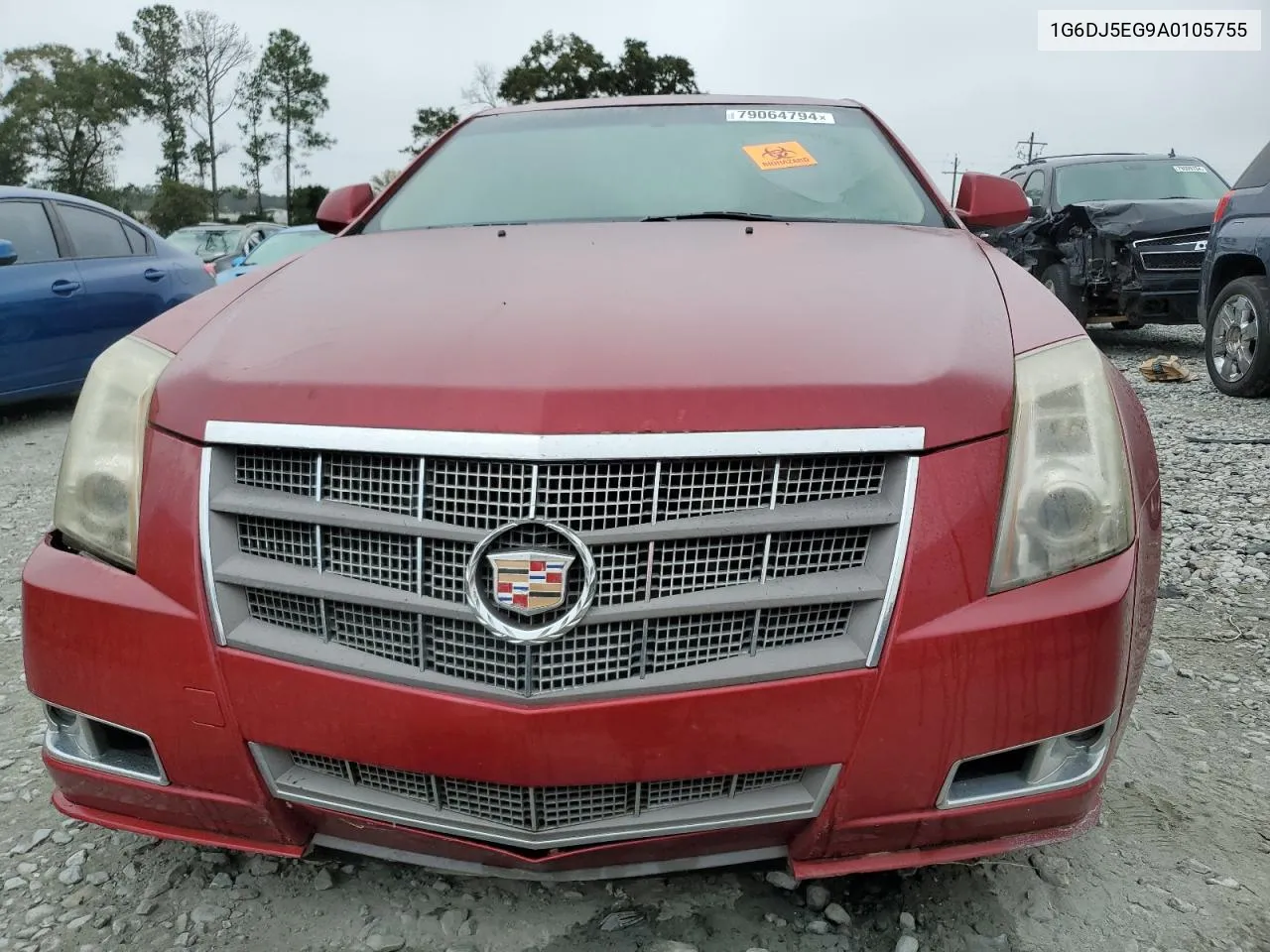 2010 Cadillac Cts Performance Collection VIN: 1G6DJ5EG9A0105755 Lot: 79064794