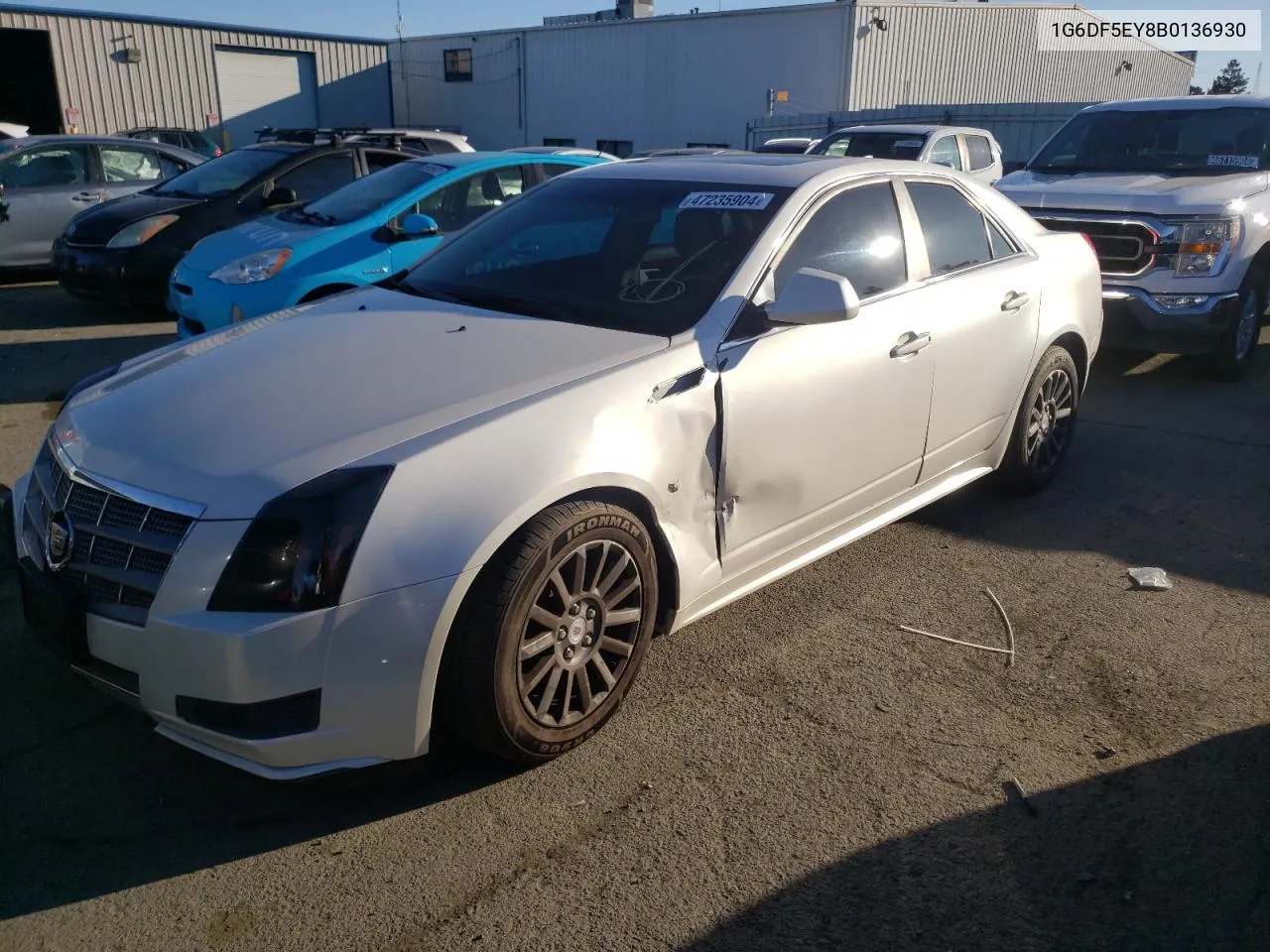 2011 Cadillac Cts Luxury Collection VIN: 1G6DF5EY8B0136930 Lot: 47235904