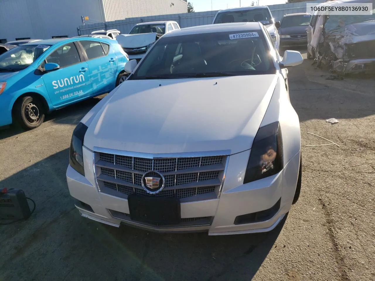 2011 Cadillac Cts Luxury Collection VIN: 1G6DF5EY8B0136930 Lot: 47235904