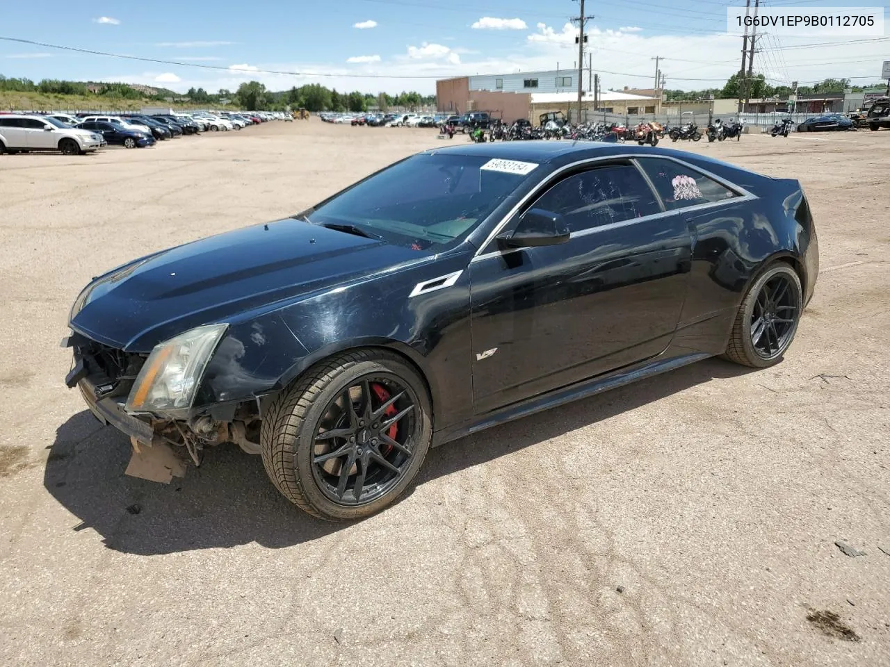 2011 Cadillac Cts-V VIN: 1G6DV1EP9B0112705 Lot: 59093154