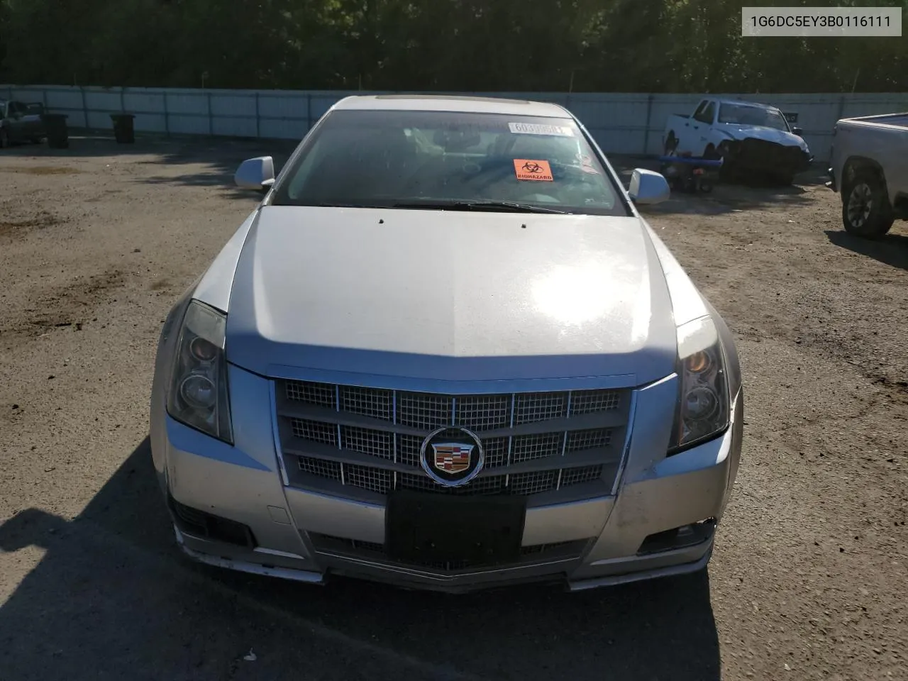 2011 Cadillac Cts VIN: 1G6DC5EY3B0116111 Lot: 60399584