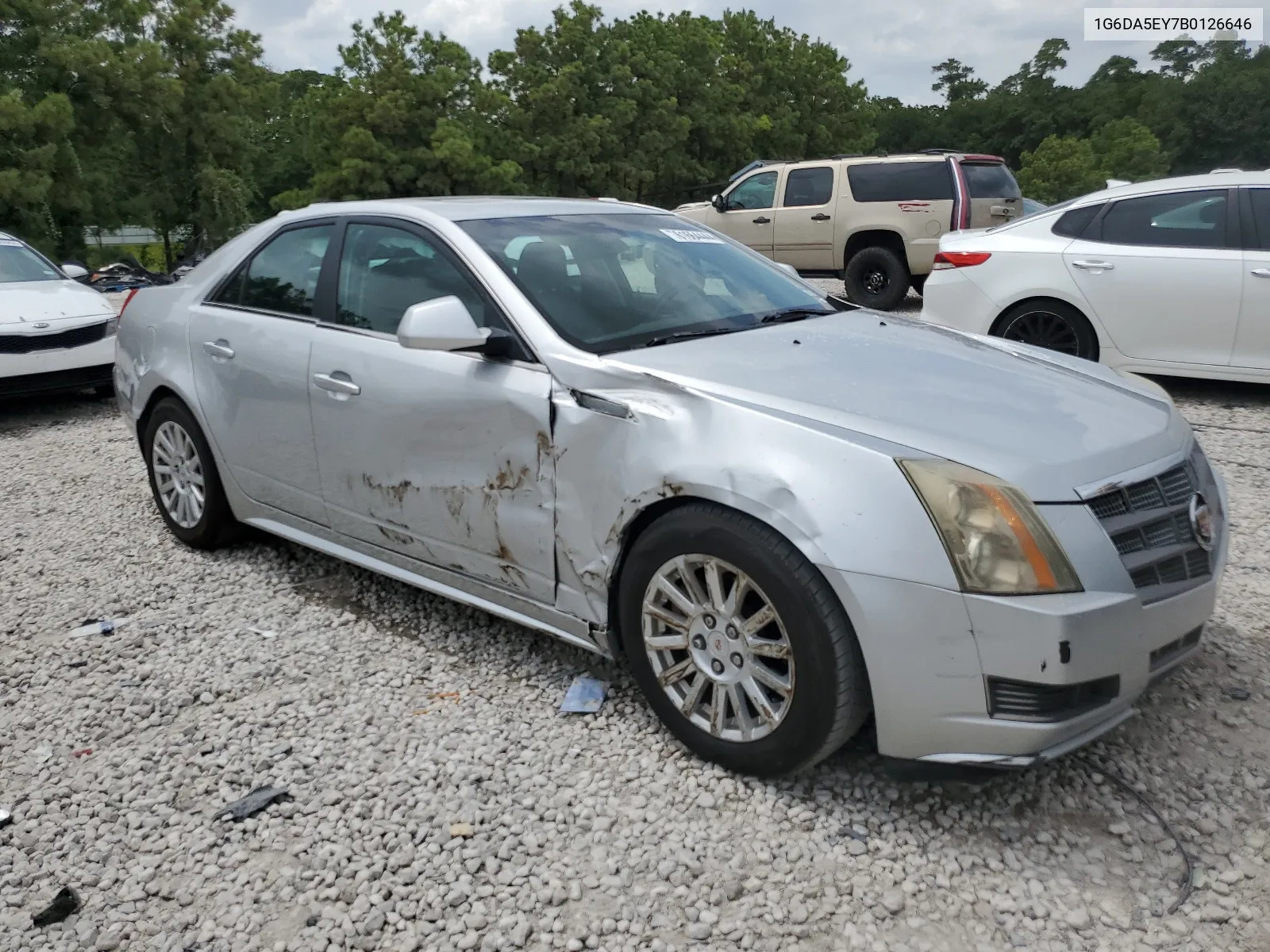 2011 Cadillac Cts VIN: 1G6DA5EY7B0126646 Lot: 61664444