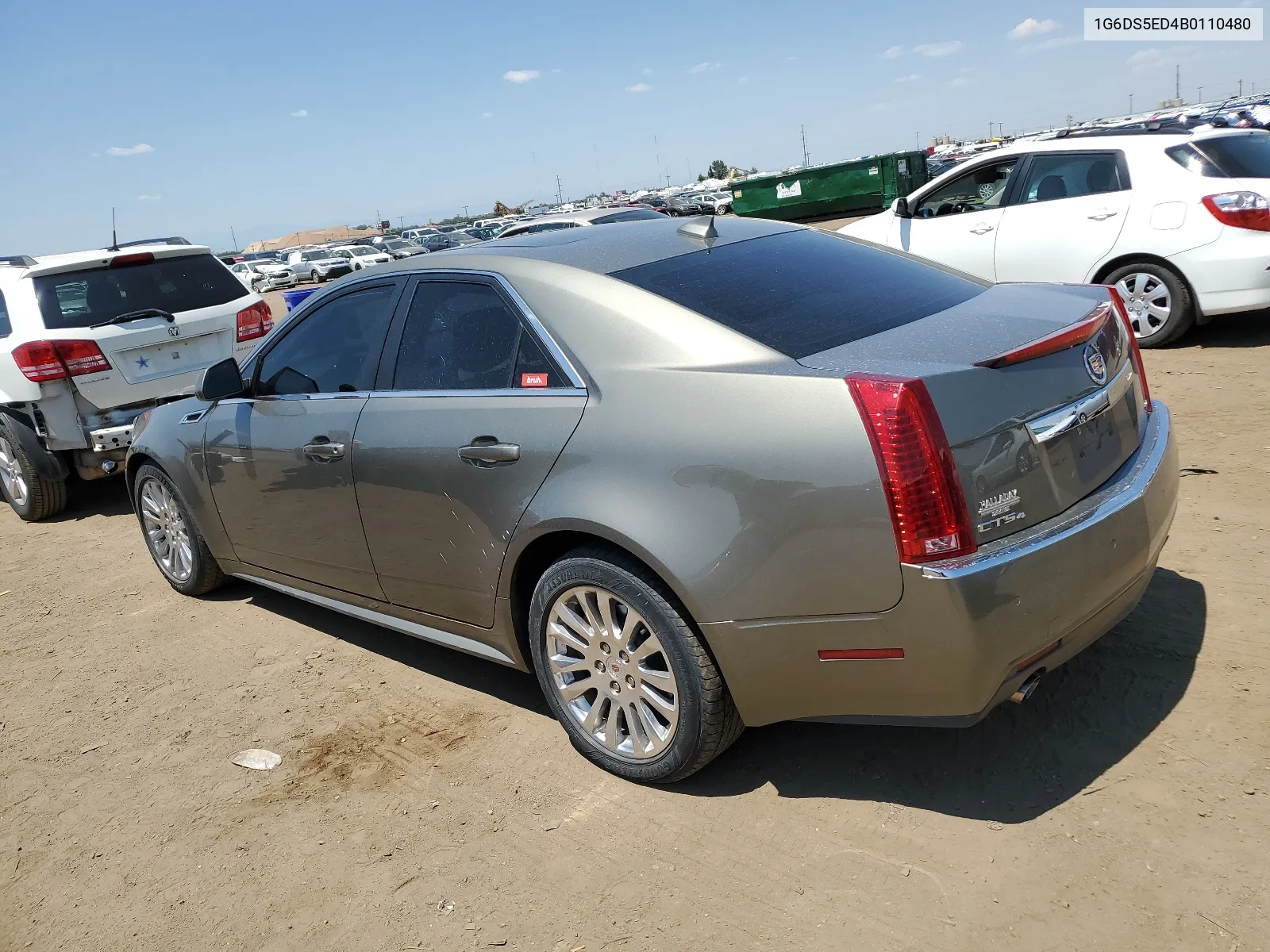 1G6DS5ED4B0110480 2011 Cadillac Cts Premium Collection