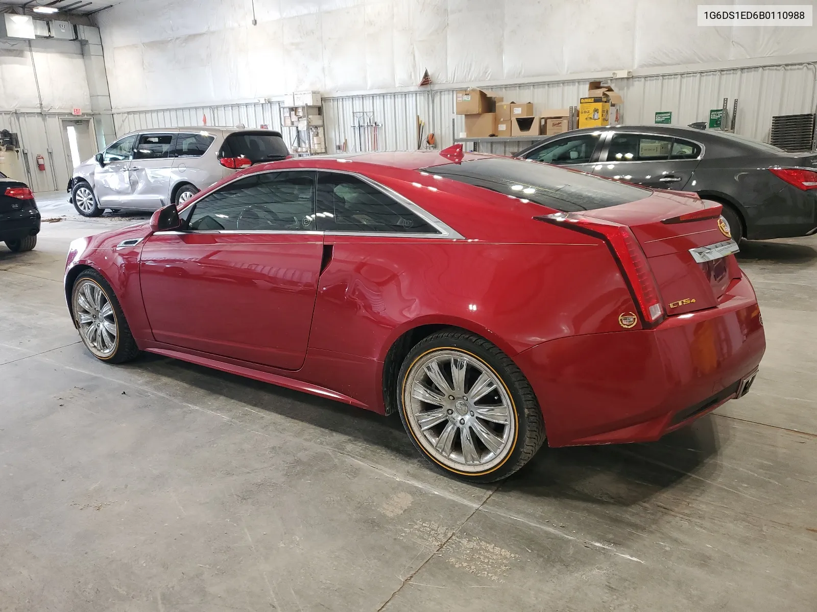 2011 Cadillac Cts Premium Collection VIN: 1G6DS1ED6B0110988 Lot: 66078634