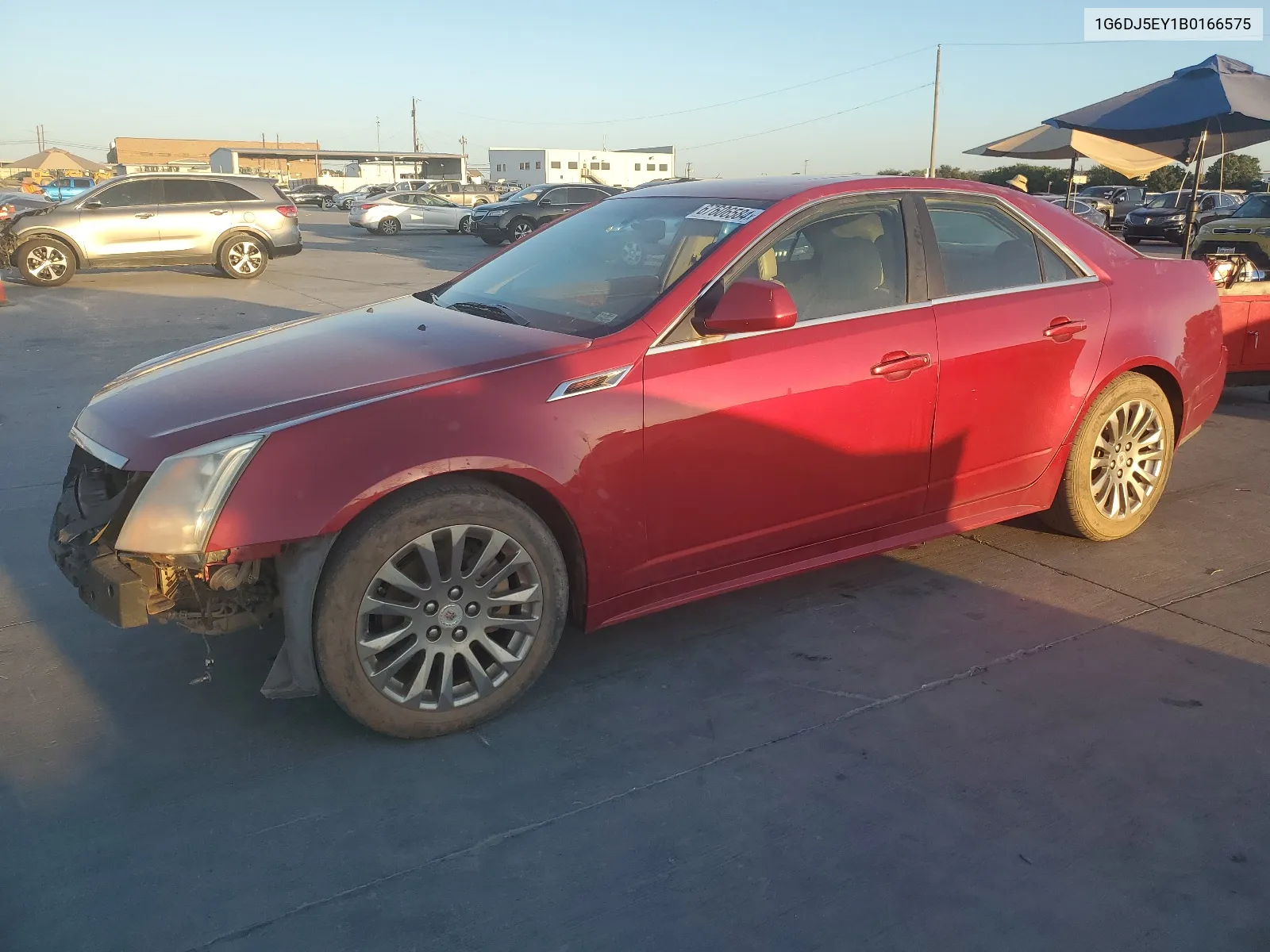 2011 Cadillac Cts Performance Collection VIN: 1G6DJ5EY1B0166575 Lot: 67606584