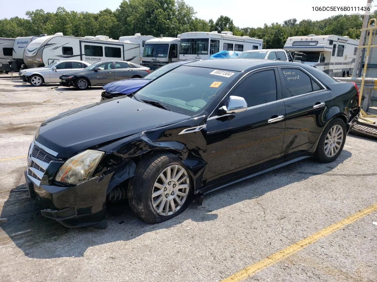 2011 Cadillac Cts VIN: 1G6DC5EY6B0111436 Lot: 68021504