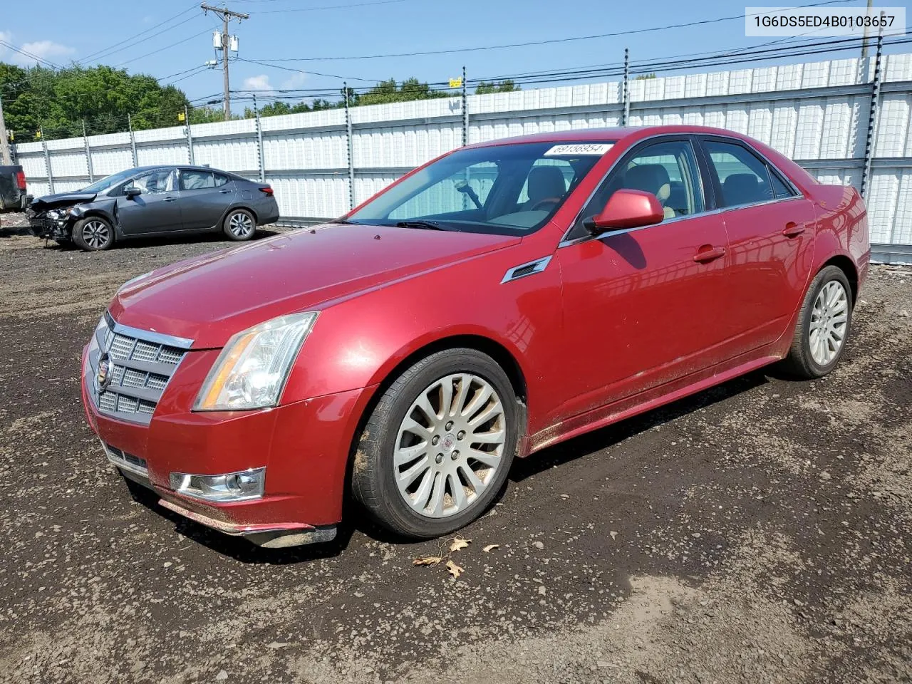 2011 Cadillac Cts Premium Collection VIN: 1G6DS5ED4B0103657 Lot: 69156954