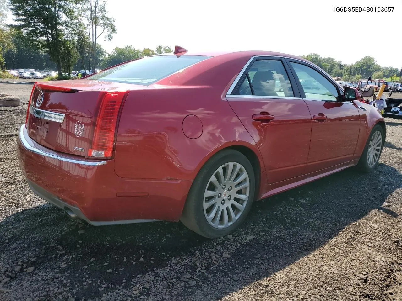 2011 Cadillac Cts Premium Collection VIN: 1G6DS5ED4B0103657 Lot: 69156954