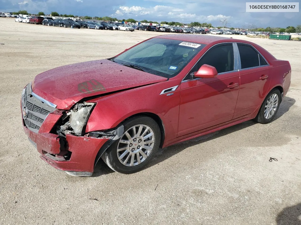 1G6DE5EY8B0168747 2011 Cadillac Cts Luxury Collection