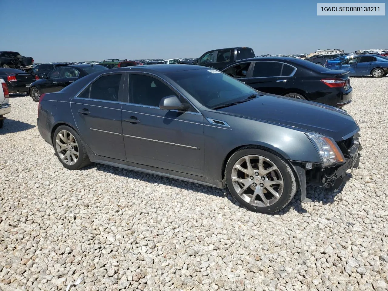 1G6DL5ED0B0138211 2011 Cadillac Cts Performance Collection