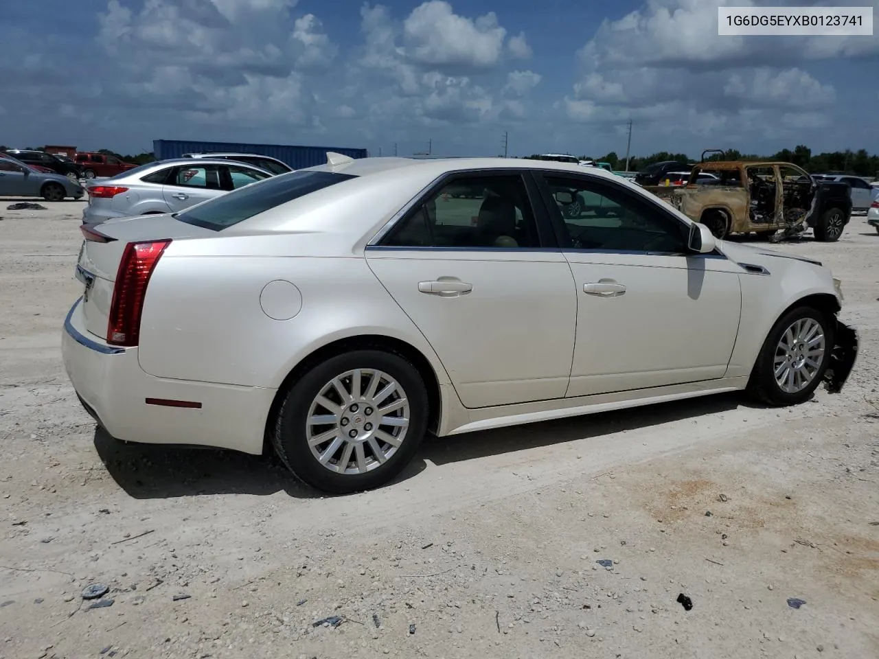 2011 Cadillac Cts Luxury Collection VIN: 1G6DG5EYXB0123741 Lot: 70258764