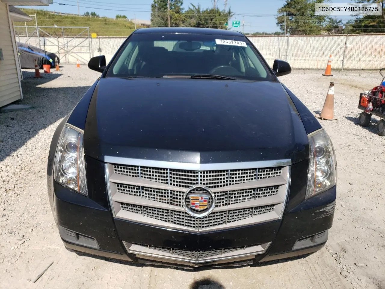 2011 Cadillac Cts VIN: 1G6DC5EY4B0126775 Lot: 70432244