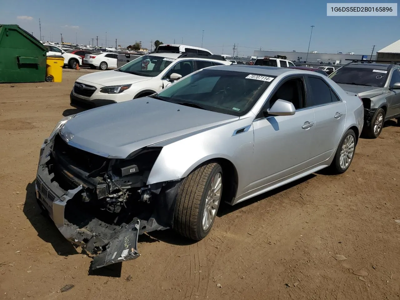 1G6DS5ED2B0165896 2011 Cadillac Cts Premium Collection