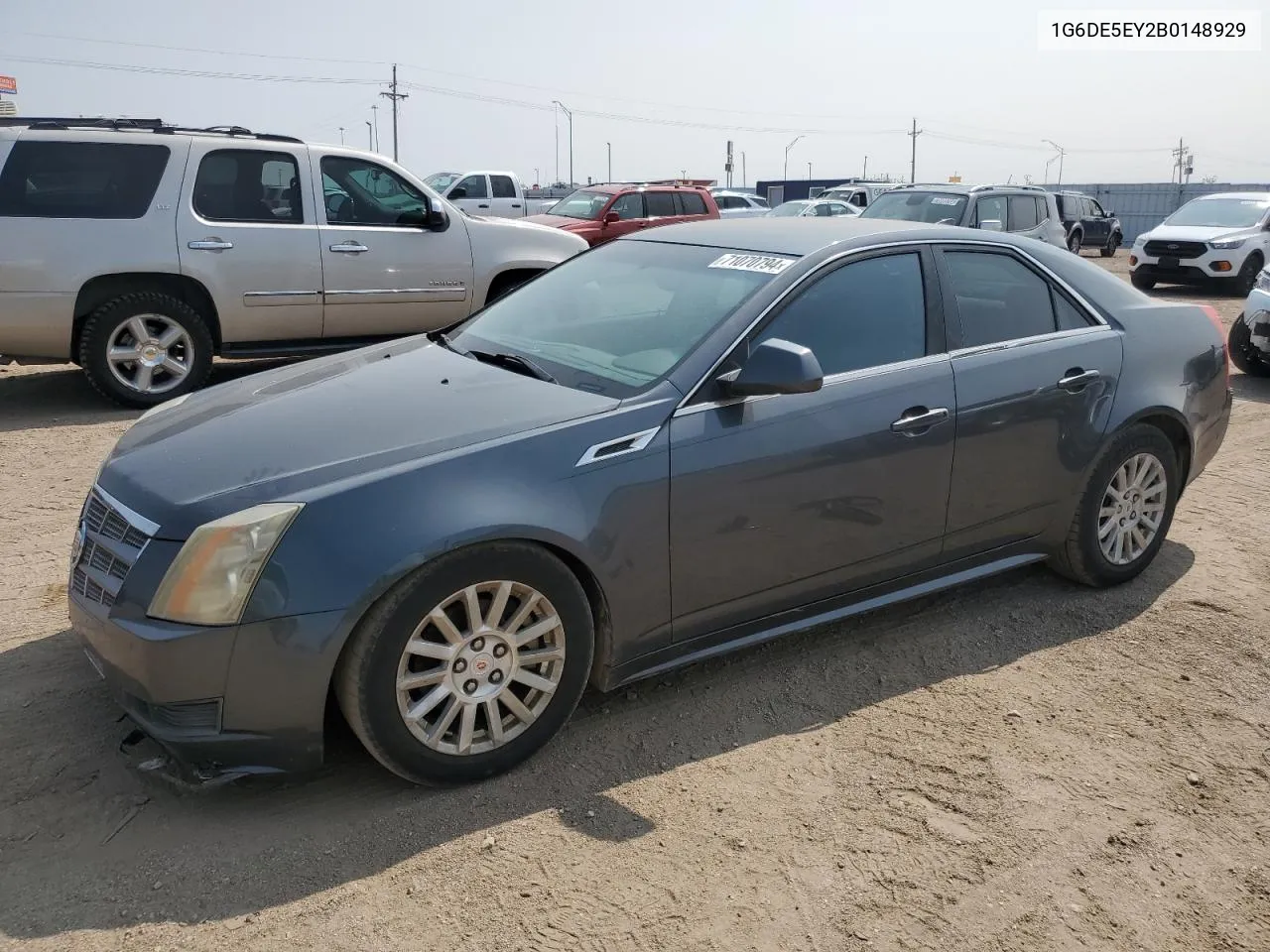 2011 Cadillac Cts Luxury Collection VIN: 1G6DE5EY2B0148929 Lot: 71070794