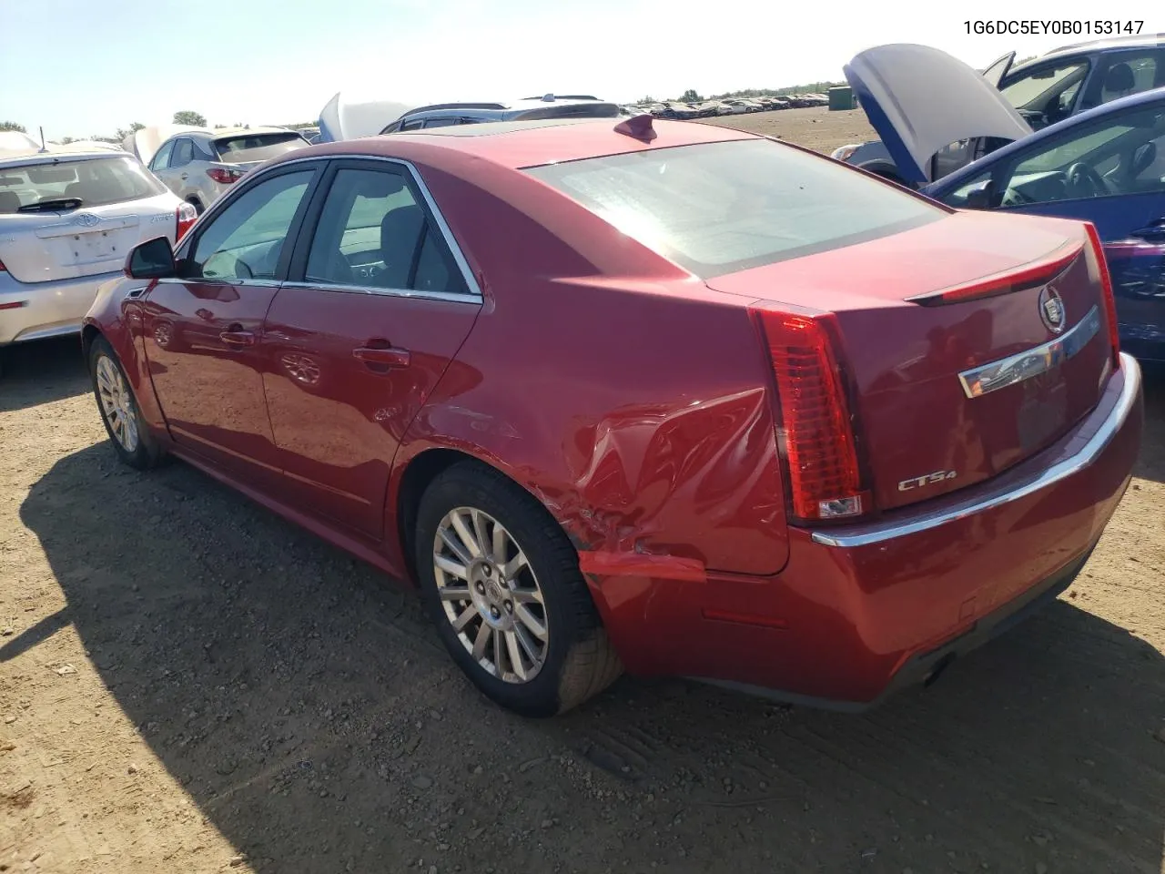 2011 Cadillac Cts VIN: 1G6DC5EY0B0153147 Lot: 71617894