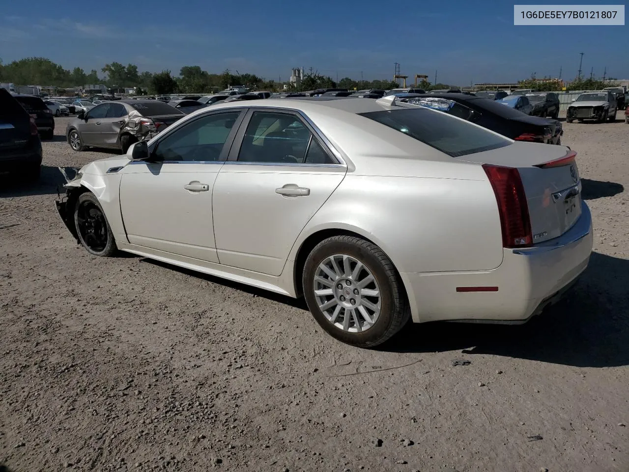 1G6DE5EY7B0121807 2011 Cadillac Cts Luxury Collection