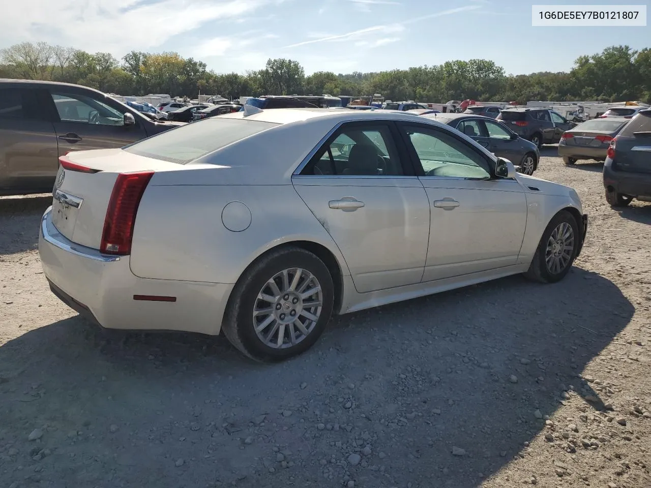 1G6DE5EY7B0121807 2011 Cadillac Cts Luxury Collection