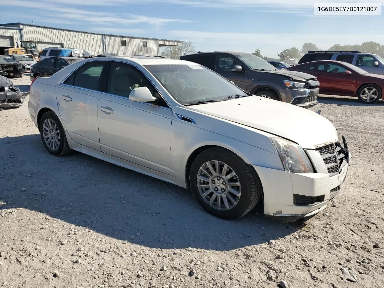 2011 Cadillac Cts Luxury Collection VIN: 1G6DE5EY7B0121807 Lot: 71651684