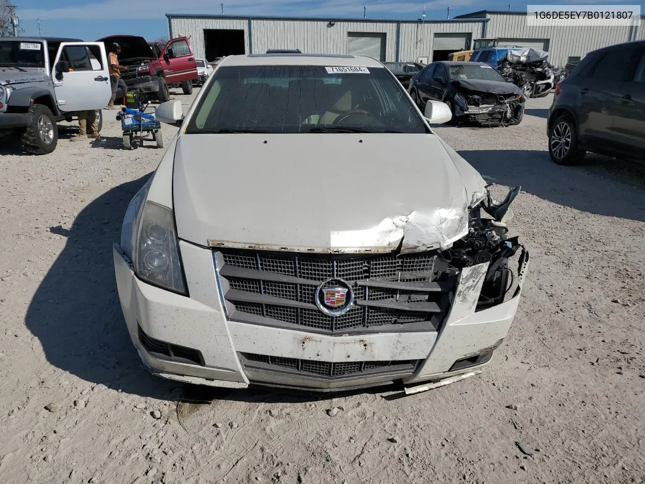 1G6DE5EY7B0121807 2011 Cadillac Cts Luxury Collection