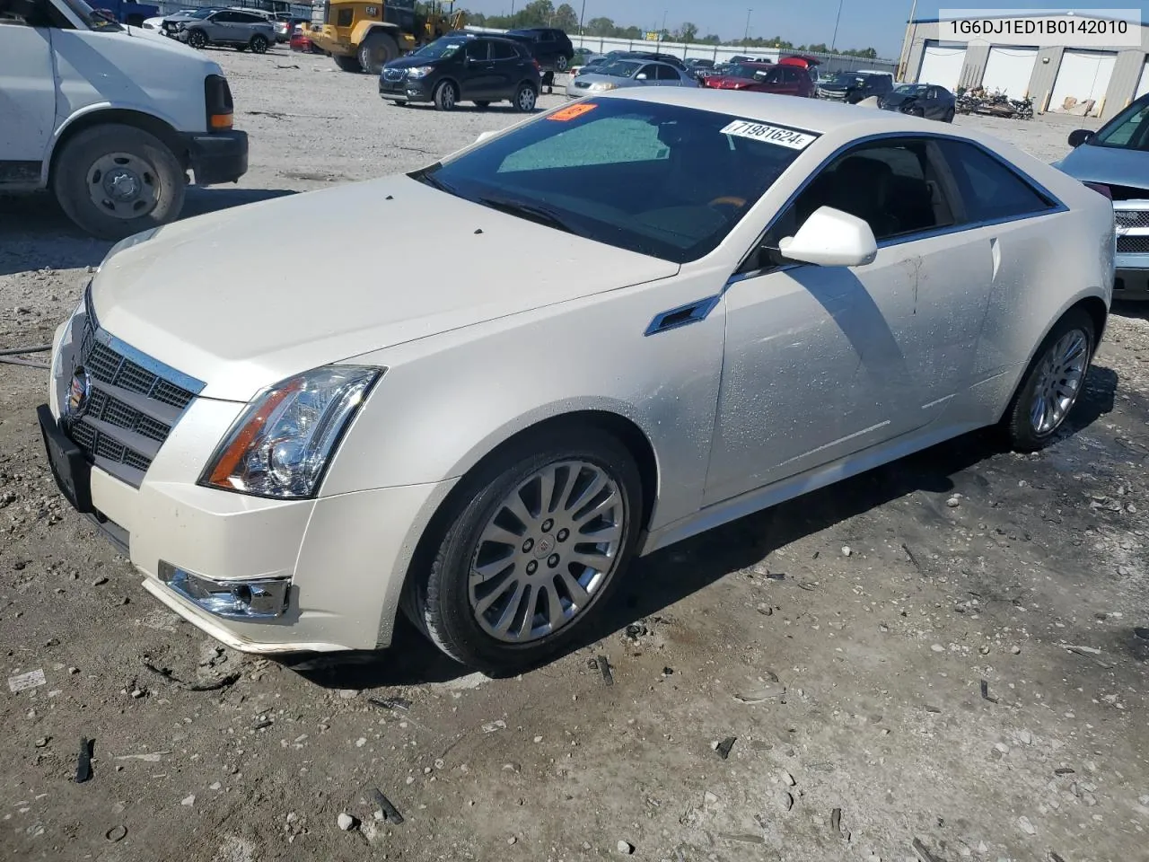 2011 Cadillac Cts Performance Collection VIN: 1G6DJ1ED1B0142010 Lot: 71981624