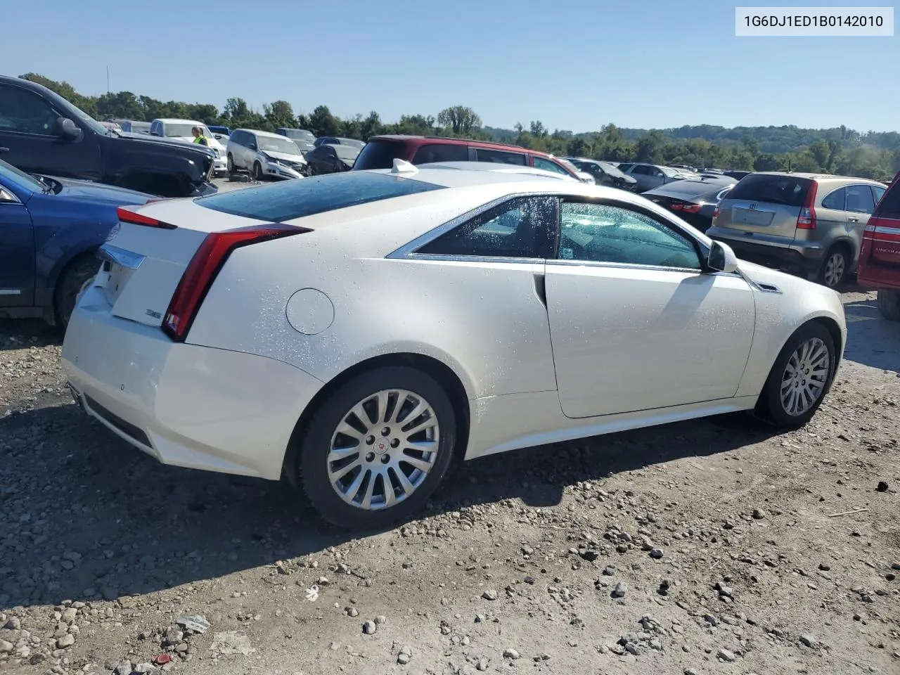 1G6DJ1ED1B0142010 2011 Cadillac Cts Performance Collection