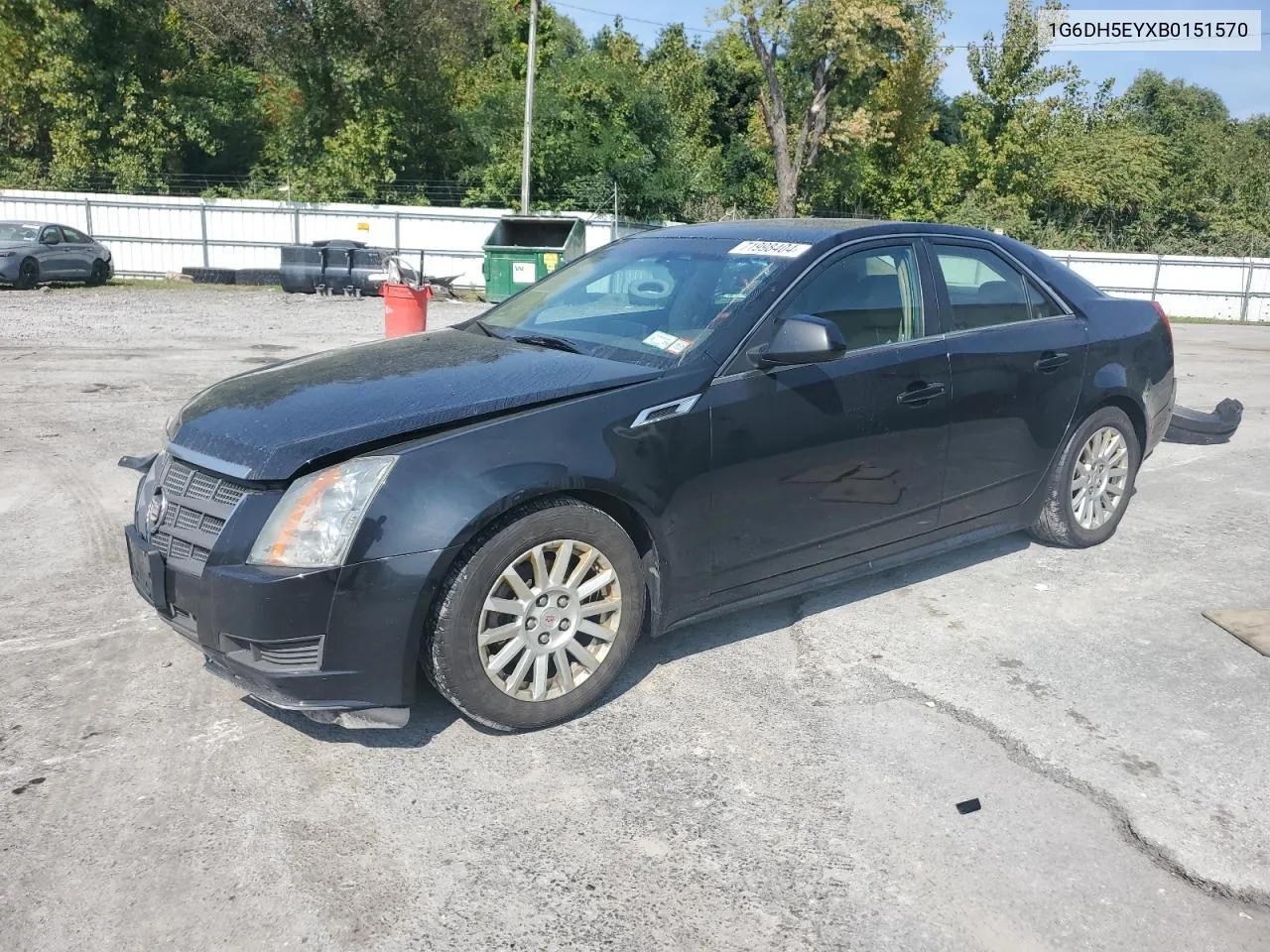 2011 Cadillac Cts Luxury Collection VIN: 1G6DH5EYXB0151570 Lot: 71998404