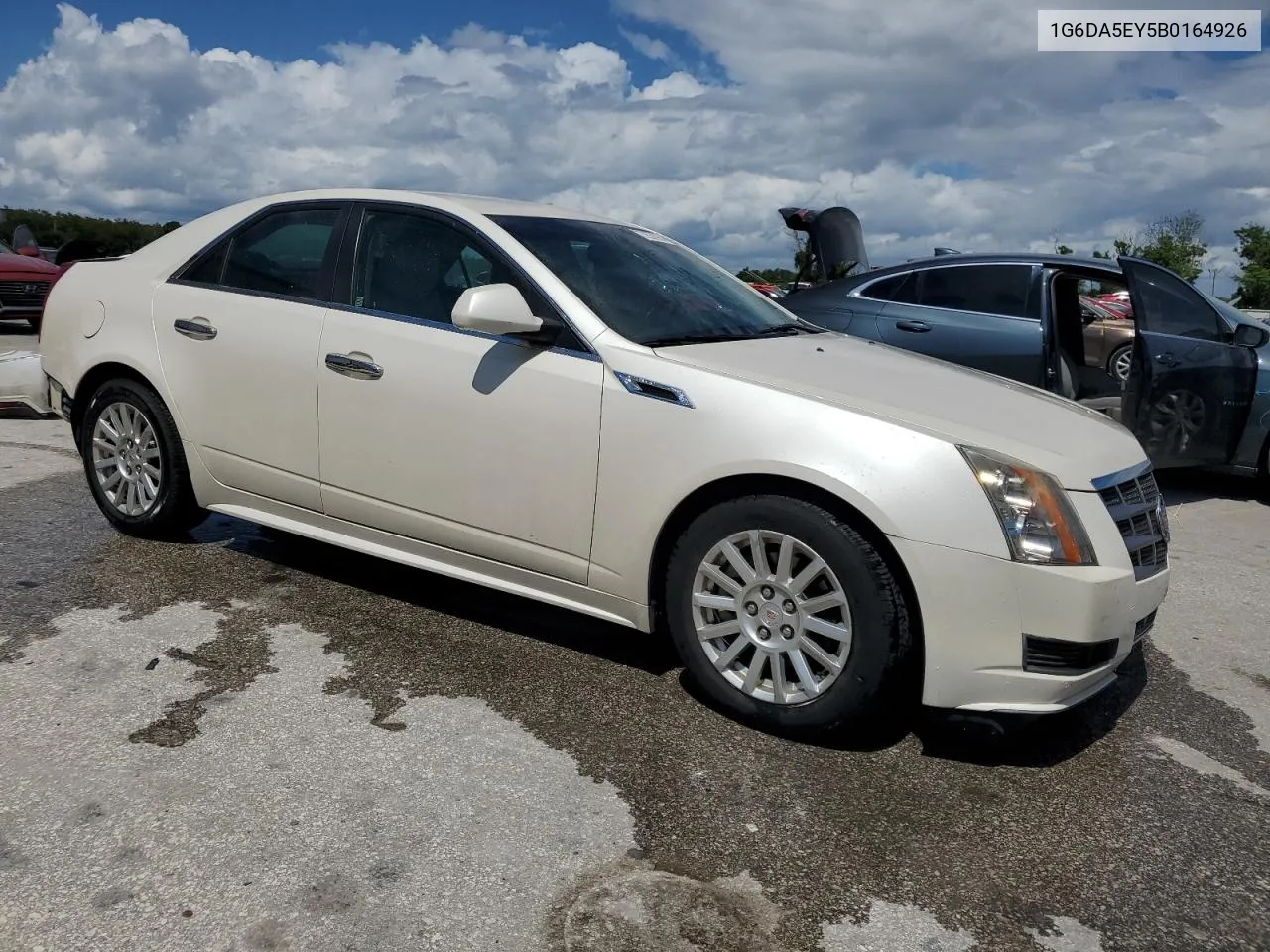 2011 Cadillac Cts VIN: 1G6DA5EY5B0164926 Lot: 72552954