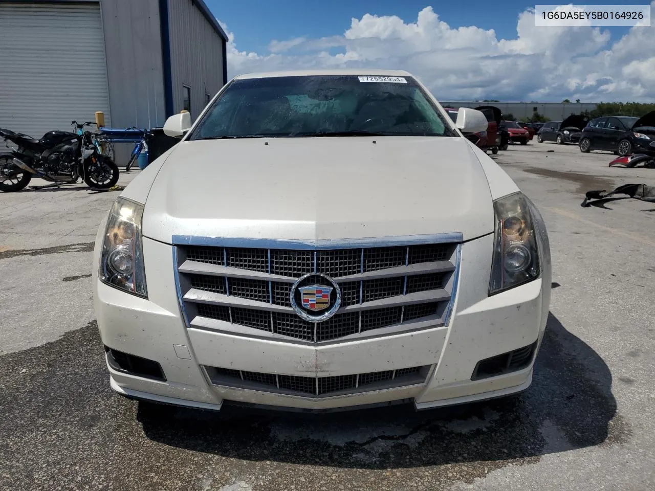 2011 Cadillac Cts VIN: 1G6DA5EY5B0164926 Lot: 72552954