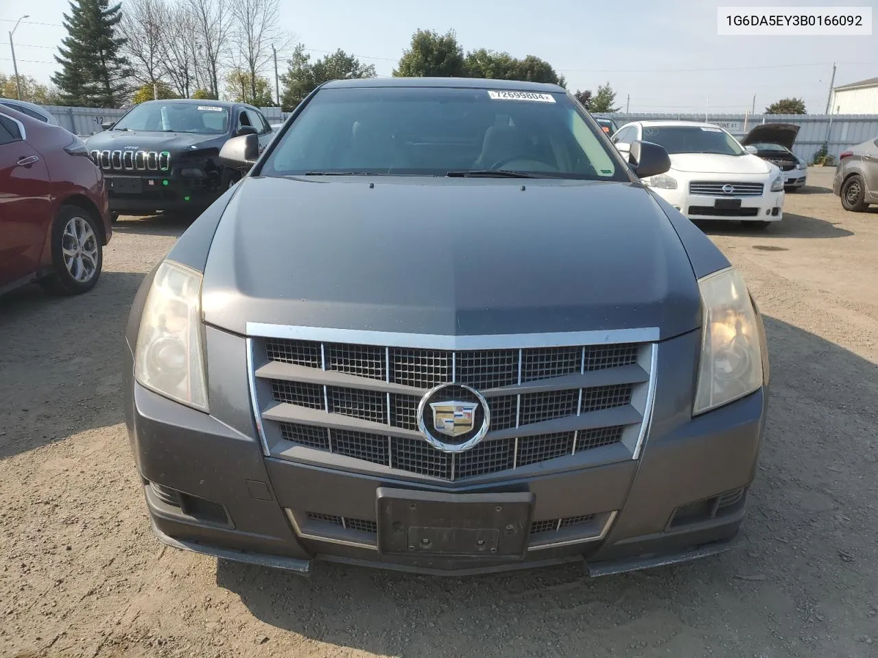 2011 Cadillac Cts VIN: 1G6DA5EY3B0166092 Lot: 72699804