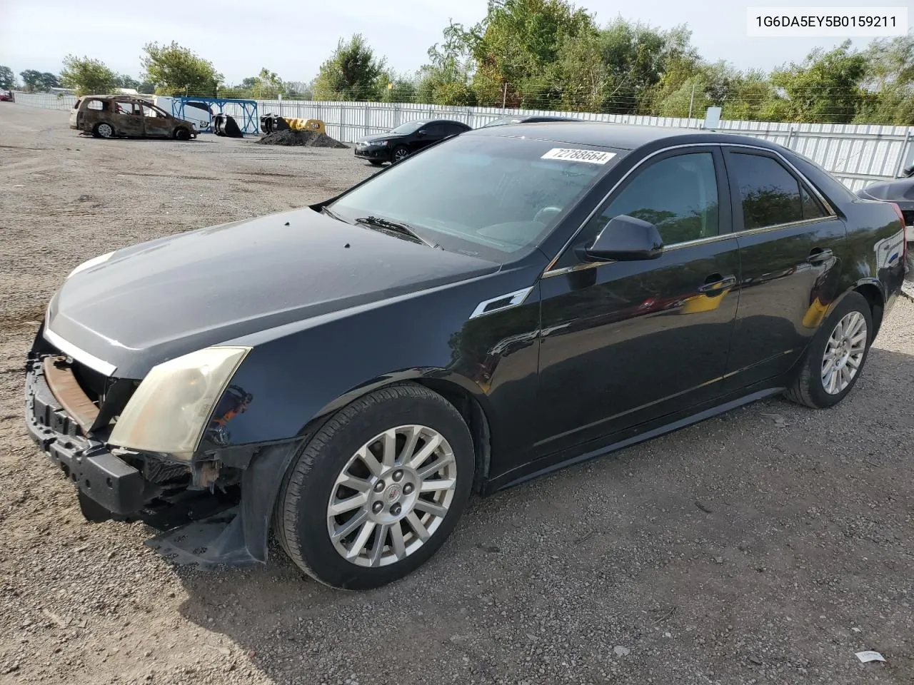 2011 Cadillac Cts VIN: 1G6DA5EY5B0159211 Lot: 72788664