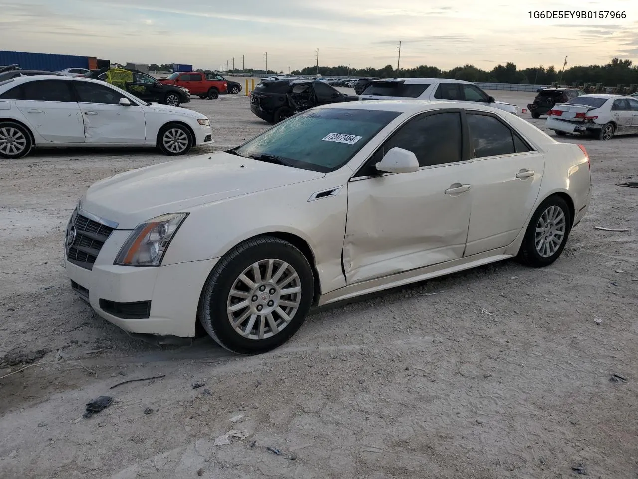 2011 Cadillac Cts Luxury Collection VIN: 1G6DE5EY9B0157966 Lot: 72977464