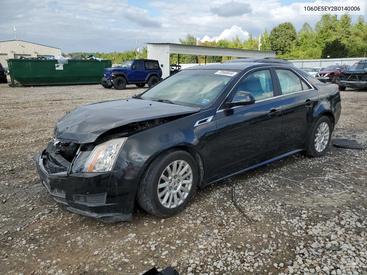 2011 Cadillac Cts Luxury Collection VIN: 1G6DE5EY2B0140006 Lot: 73568644