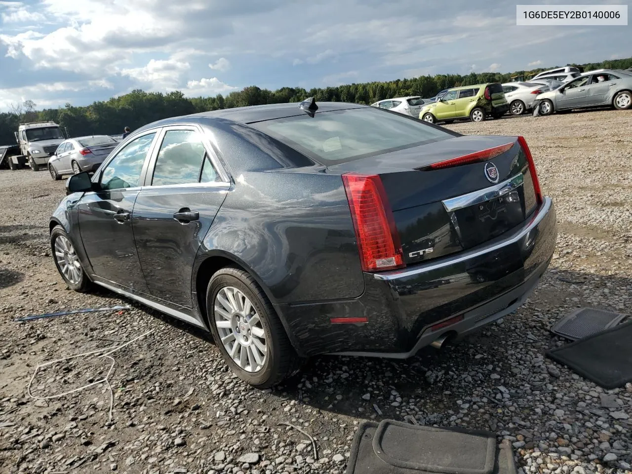 2011 Cadillac Cts Luxury Collection VIN: 1G6DE5EY2B0140006 Lot: 73568644