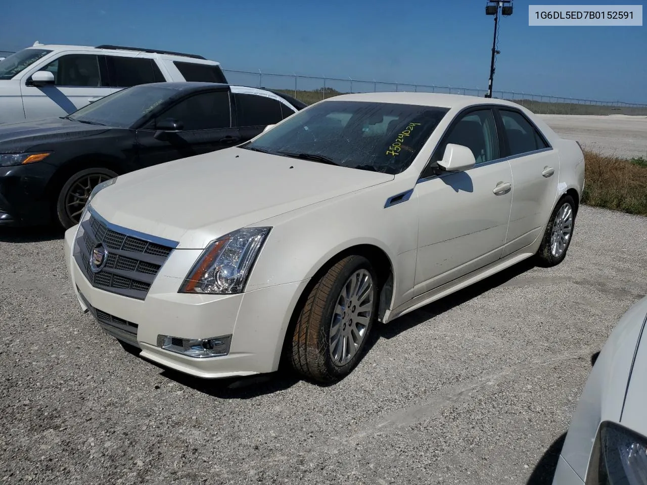 2011 Cadillac Cts Performance Collection VIN: 1G6DL5ED7B0152591 Lot: 75024024